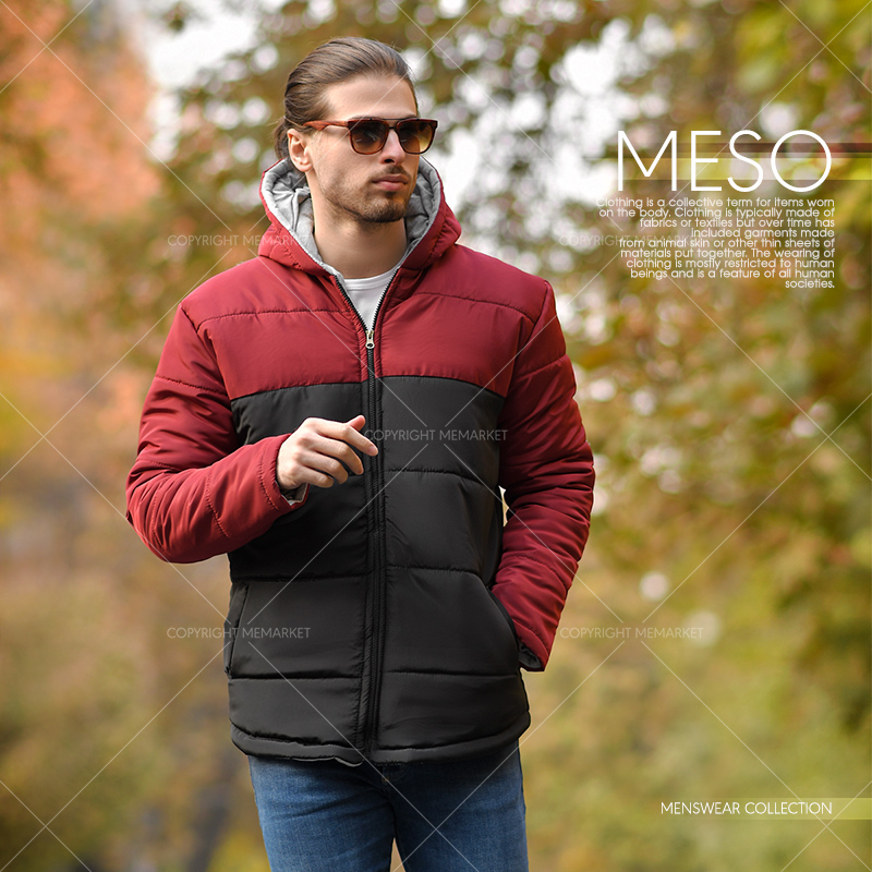 كاپشن مردانه مدل MESO