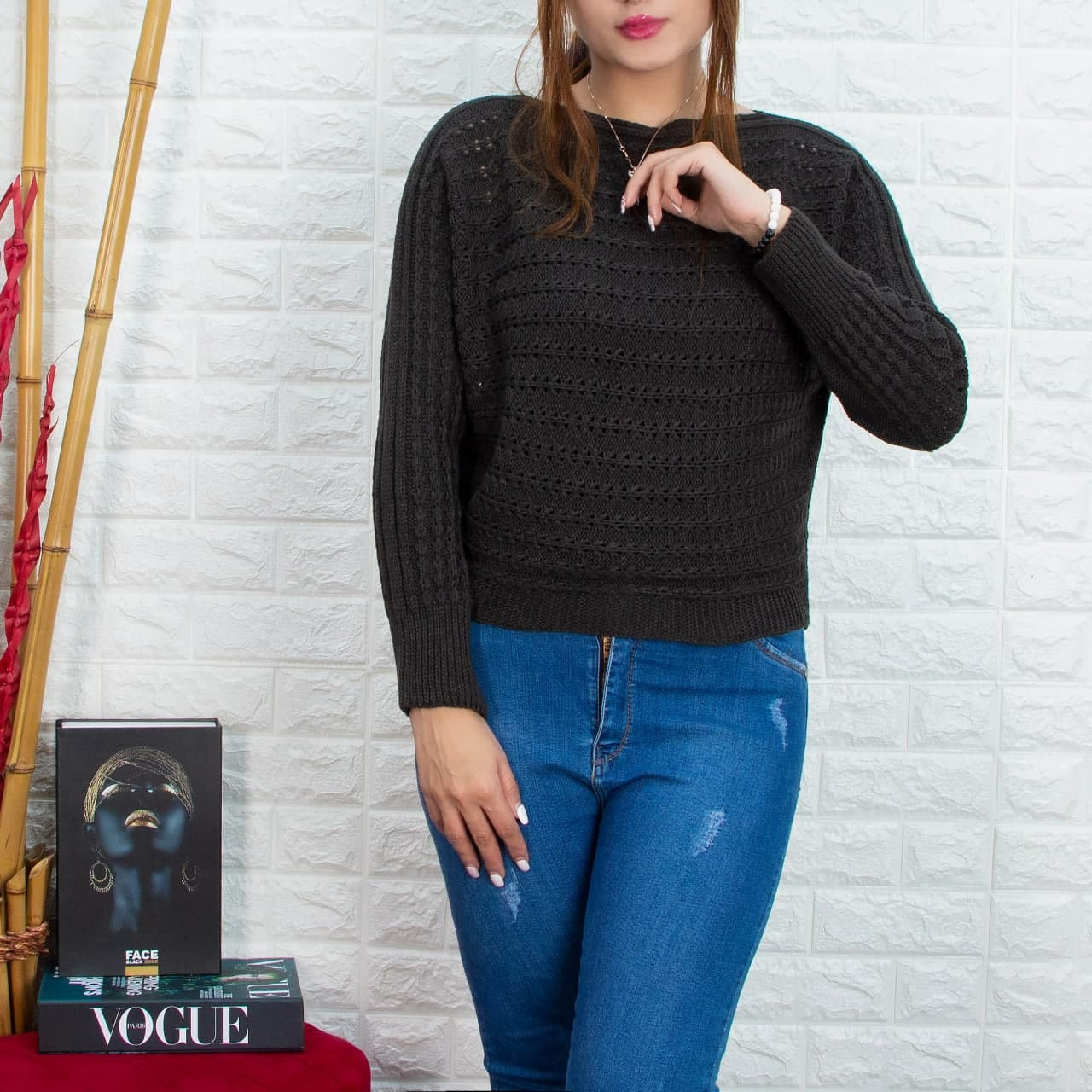 نیم تنه دخترانه مشکی مدل Bita