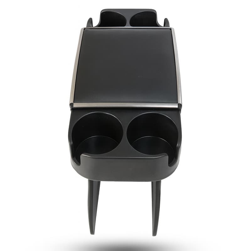 کنسول متحرک خودرو 4 لیوان طوسی ( پراید)-طوسی