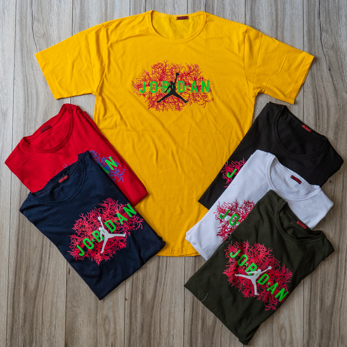 تیشرت Jordan مردانه سرمه ای مدل SAMSEN